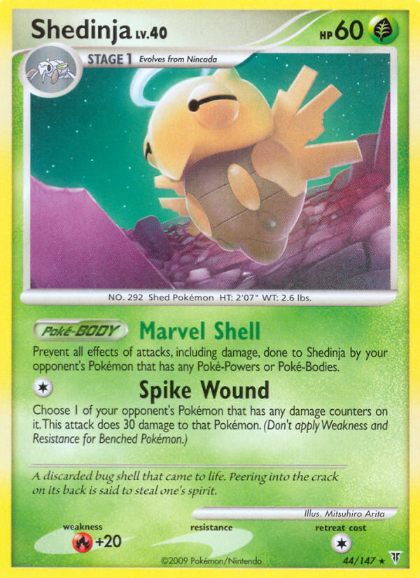 Shedinja 044/153 Rare