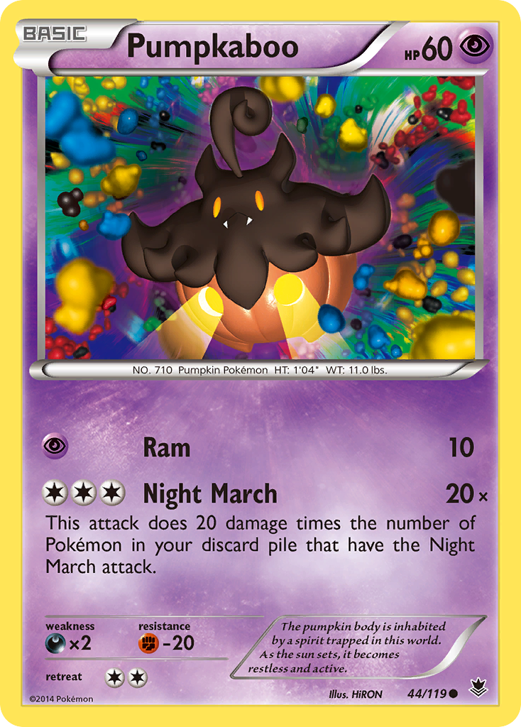 Pumpkaboo 044/124 Common