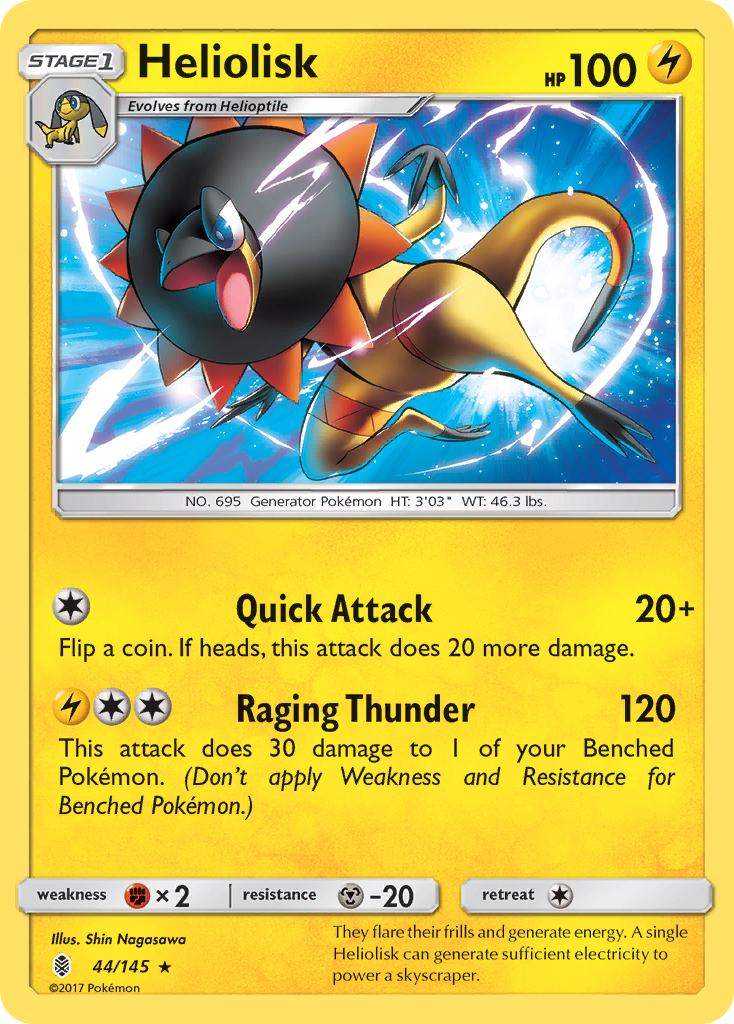 Heliolisk 044/180 Rare