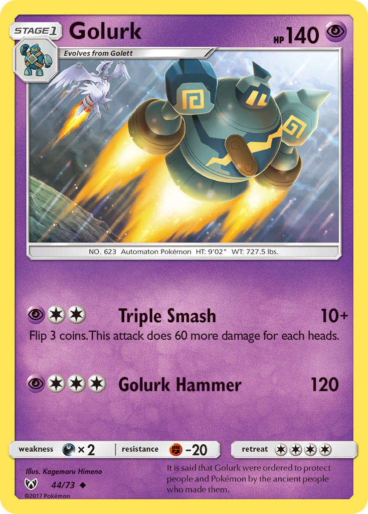 Golurk 044/81 Uncommon