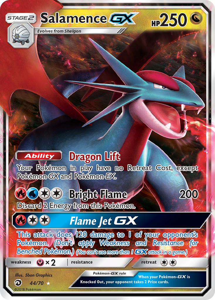 Salamence-GX 044/80 Rare Holo GX