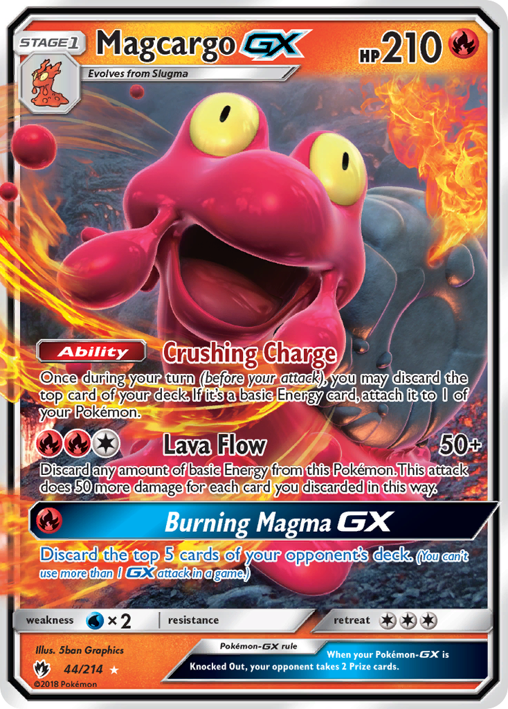 Magcargo-GX 044/240 Rare Holo GX