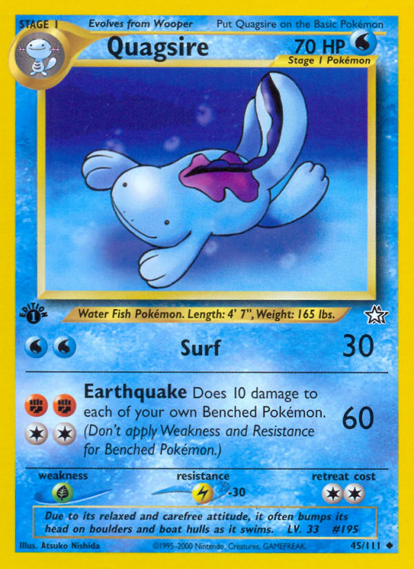 Quagsire 045/111 Uncommon