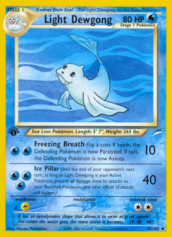 Light Dewgong 045/113 Uncommon