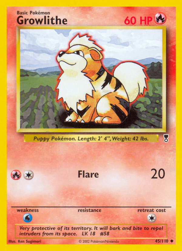 Growlithe 045/110 Uncommon