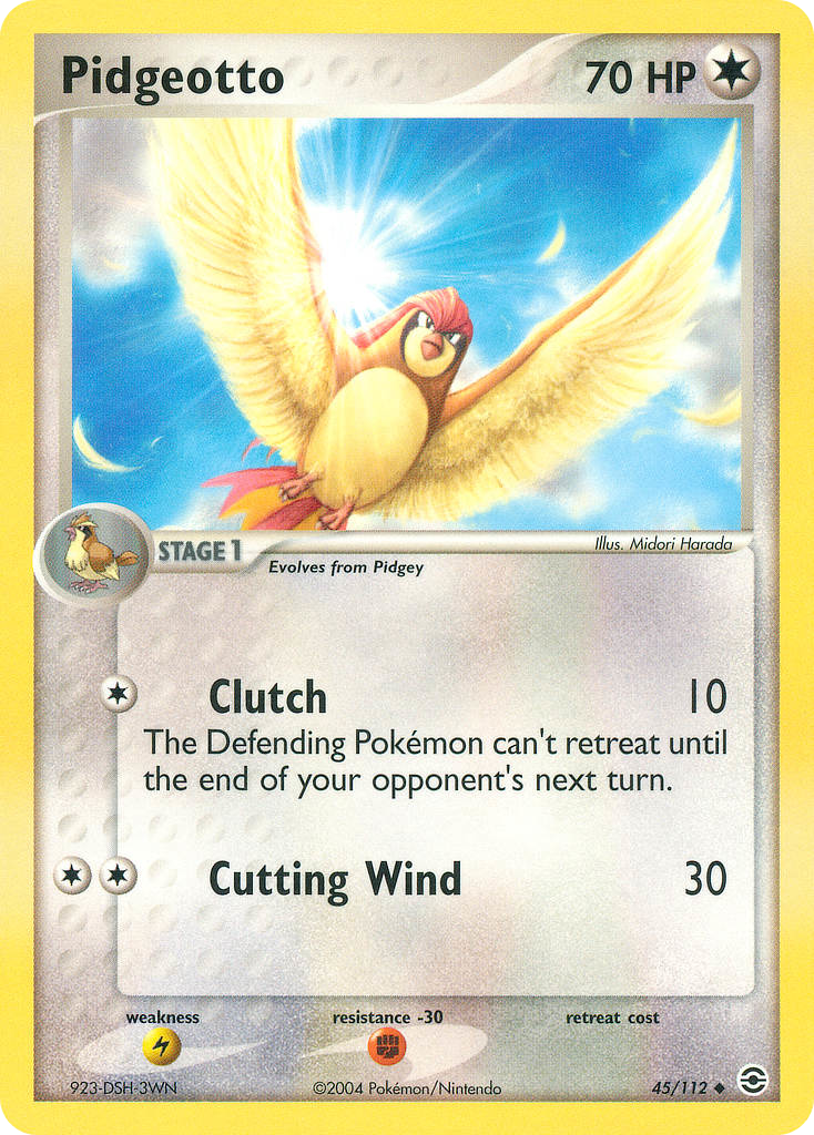 Pidgeotto 045/116 Uncommon