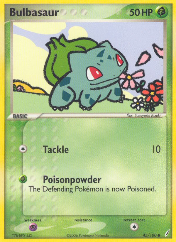 Bulbasaur 045/100 Common