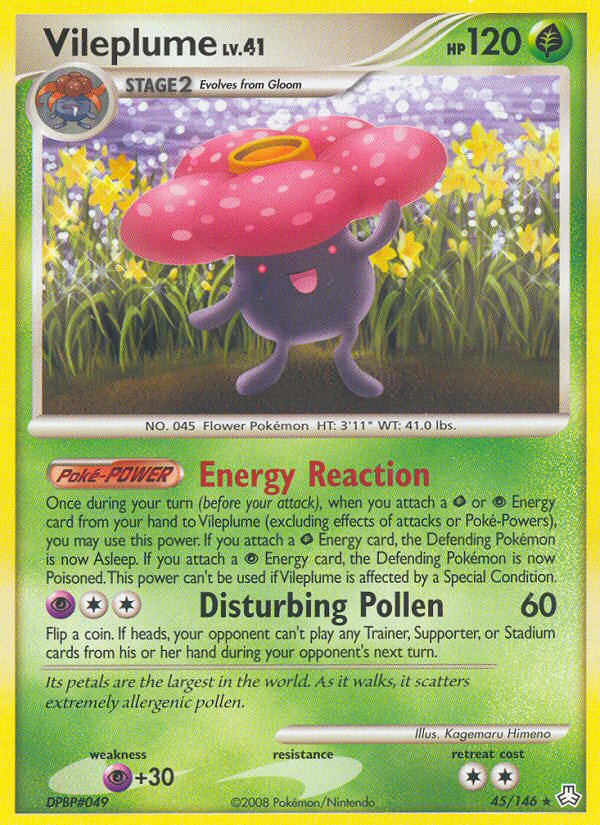 Vileplume 045/146 Rare