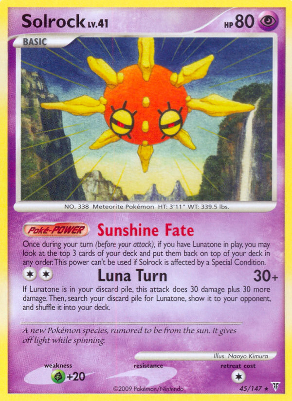 Solrock 045/153 Rare