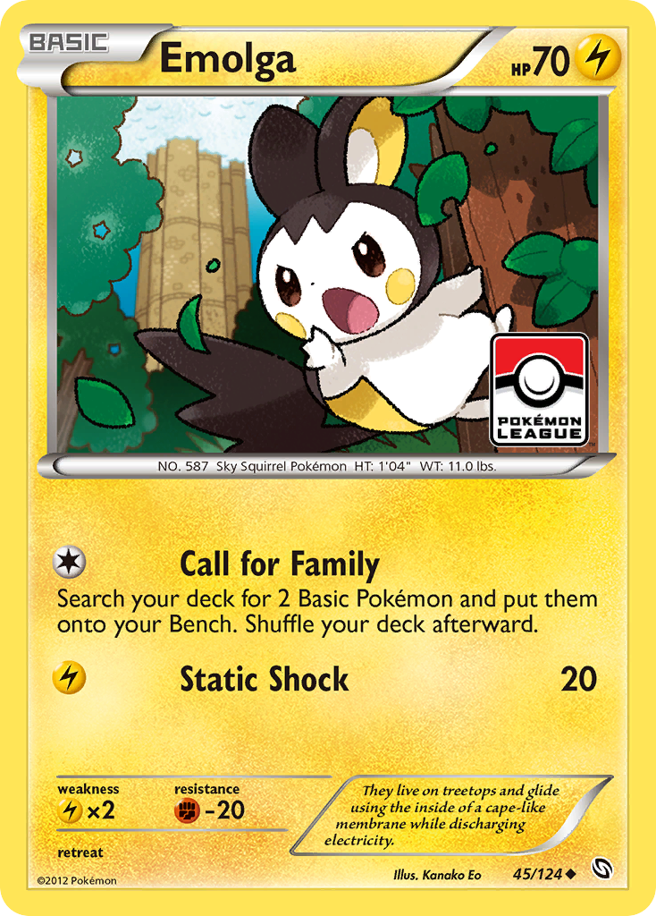Emolga 045/128 Uncommon