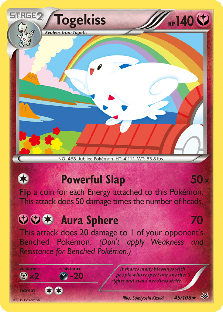 Togekiss 045/112 Rare