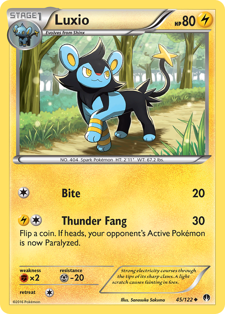 Luxio 045/126 Uncommon