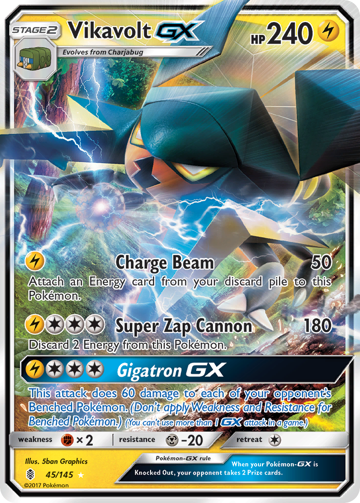 Vikavolt-GX 045/180 Rare Holo GX