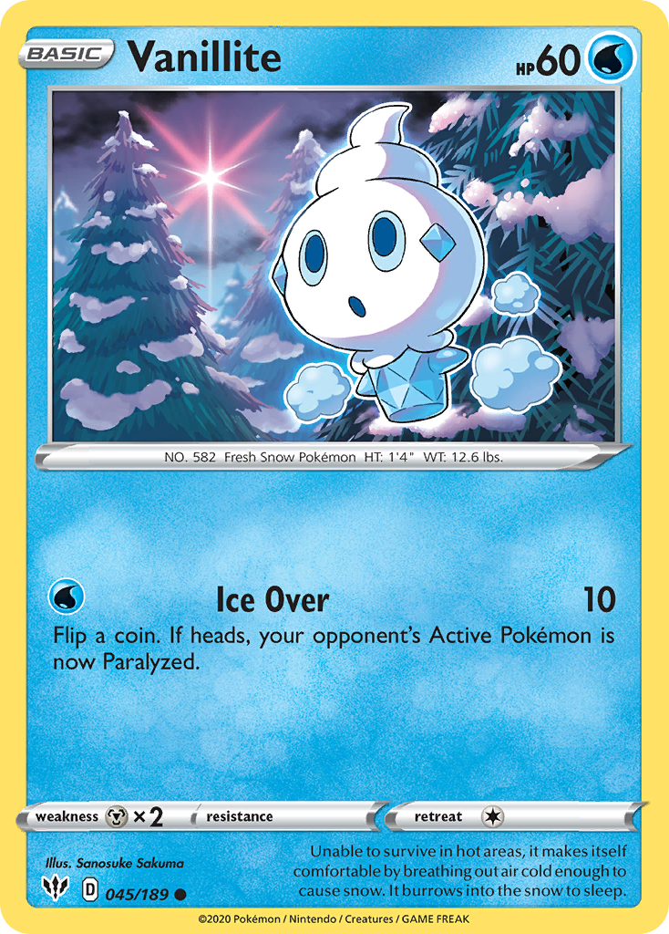 Vanillite 045/201 Common