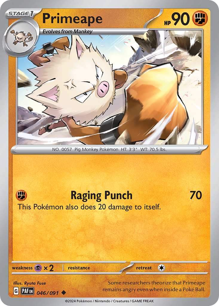 Primeape 046/245 Uncommon