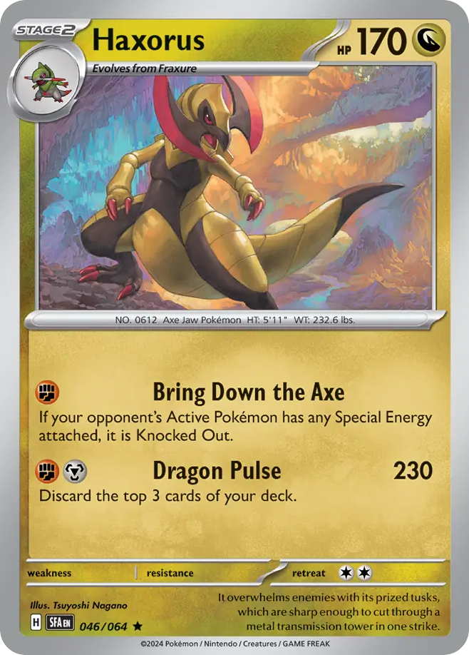 Haxorus 046/99 Rare