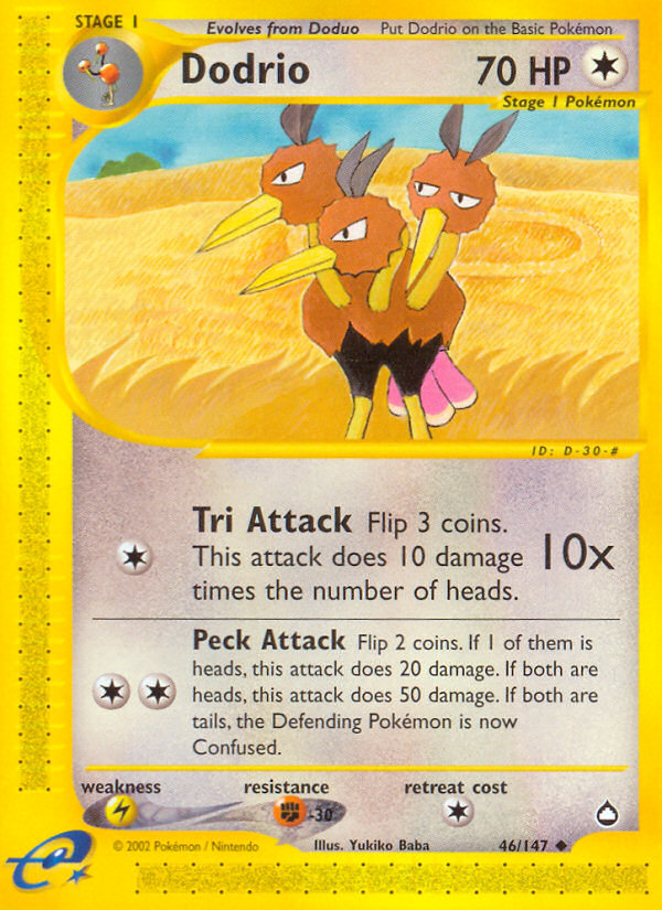 Dodrio 046/182 Uncommon