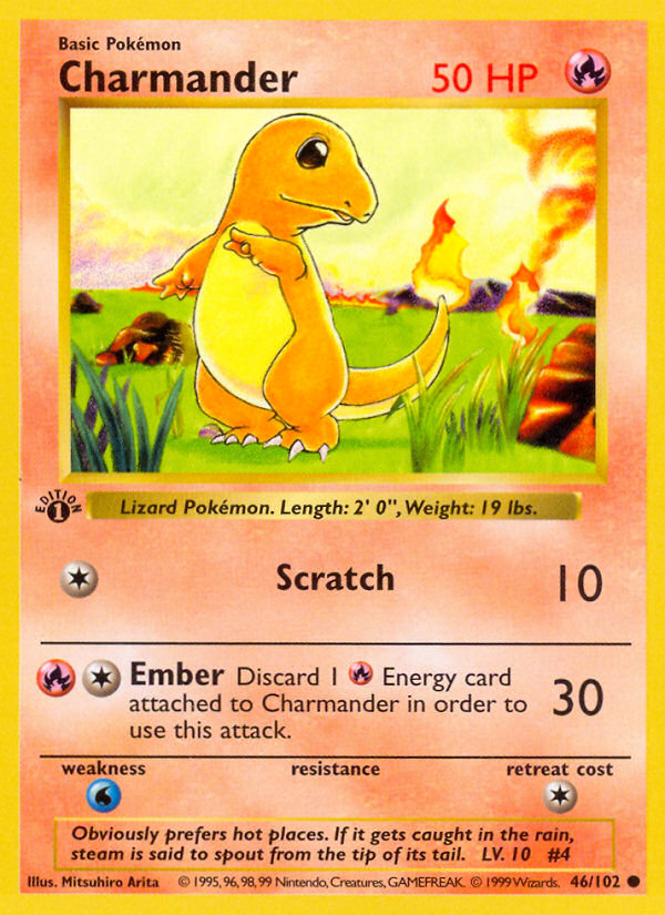 Charmander 046/102 Common