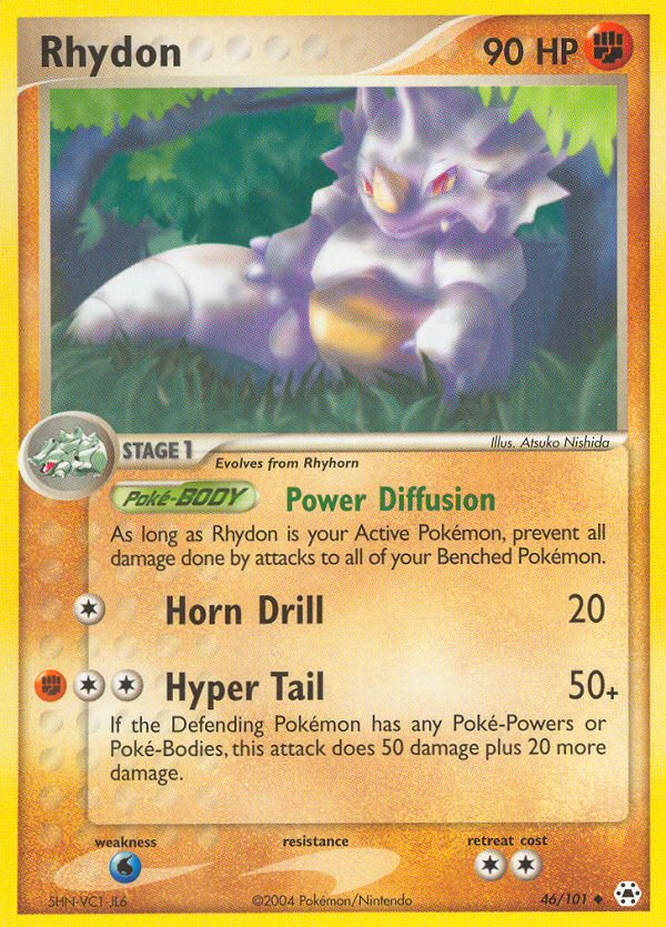 Rhydon 046/102 Uncommon