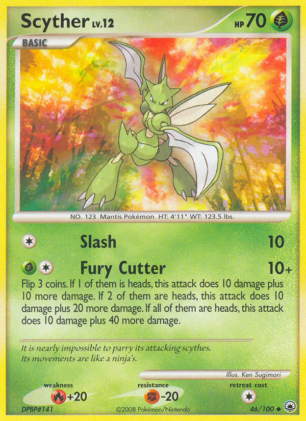 Scyther 046/100 Uncommon