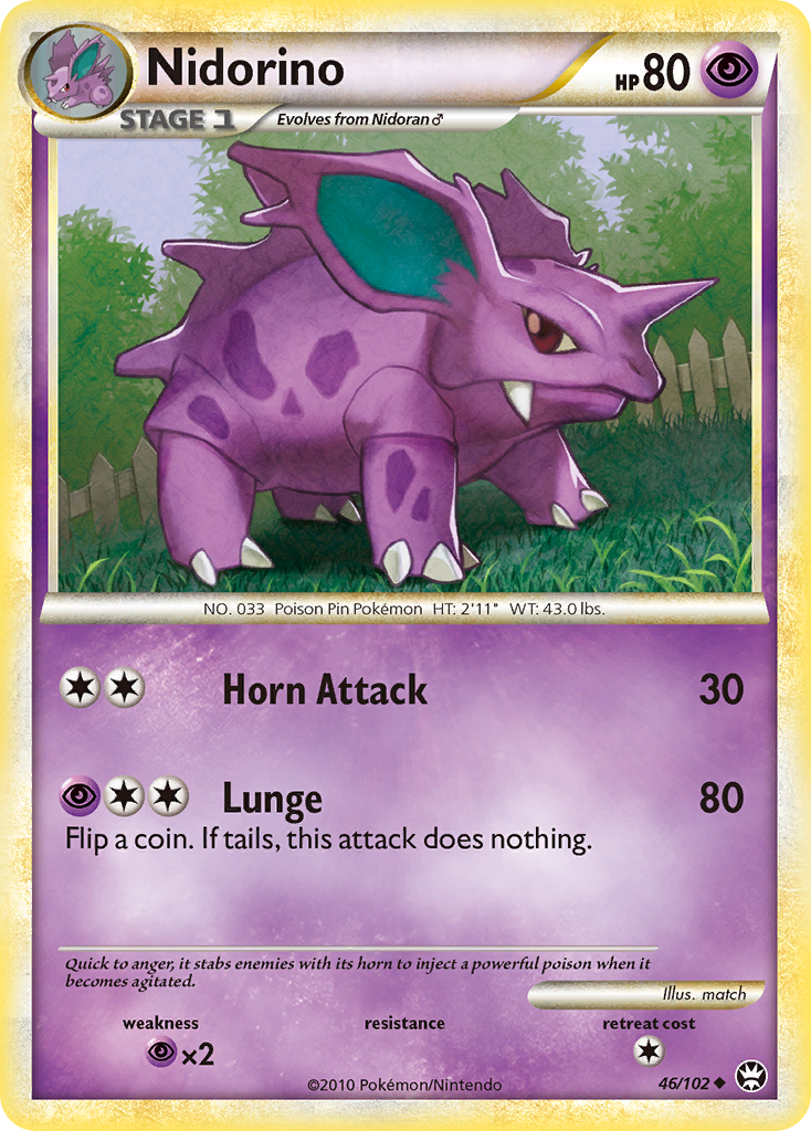 Nidorino 046/103 Uncommon
