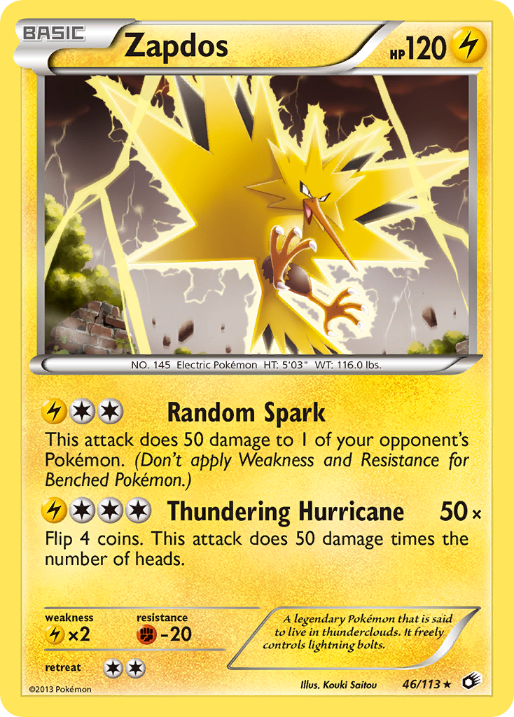 Zapdos 046/140 Rare Holo