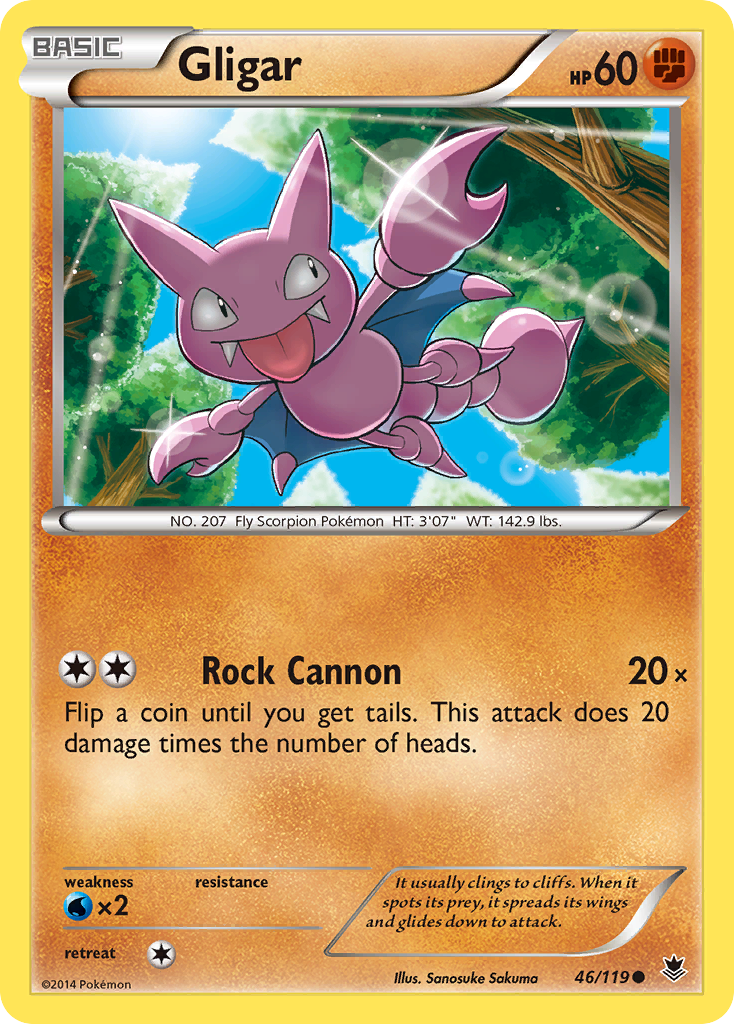 Gligar 046/124 Common