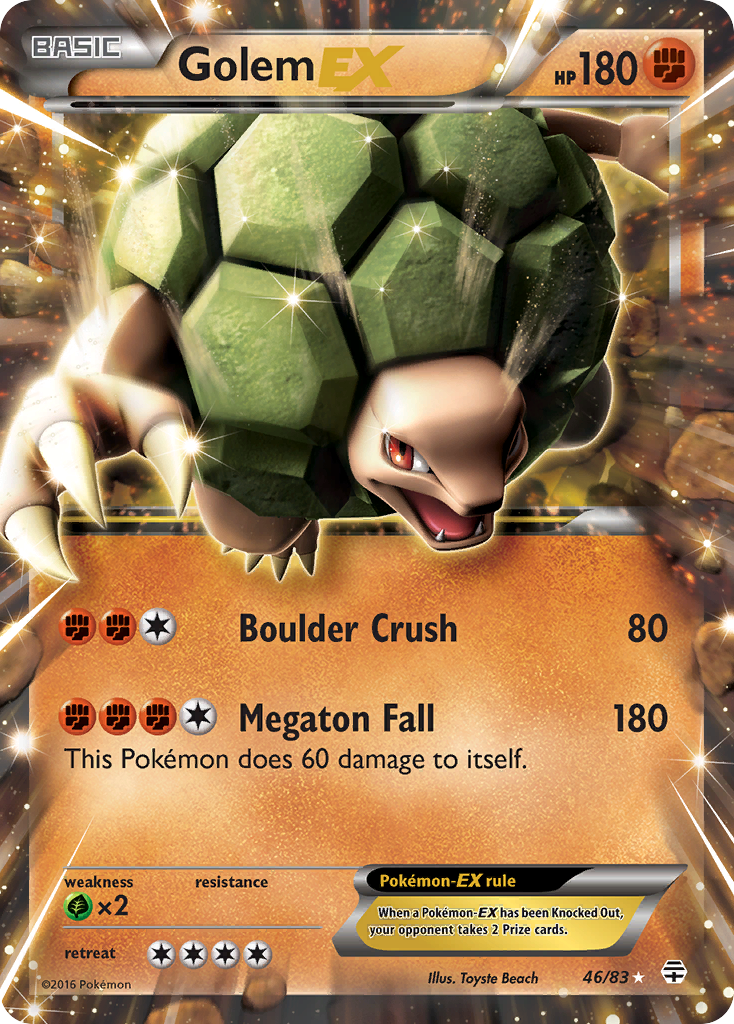 Golem-EX 046/117 Rare Holo EX
