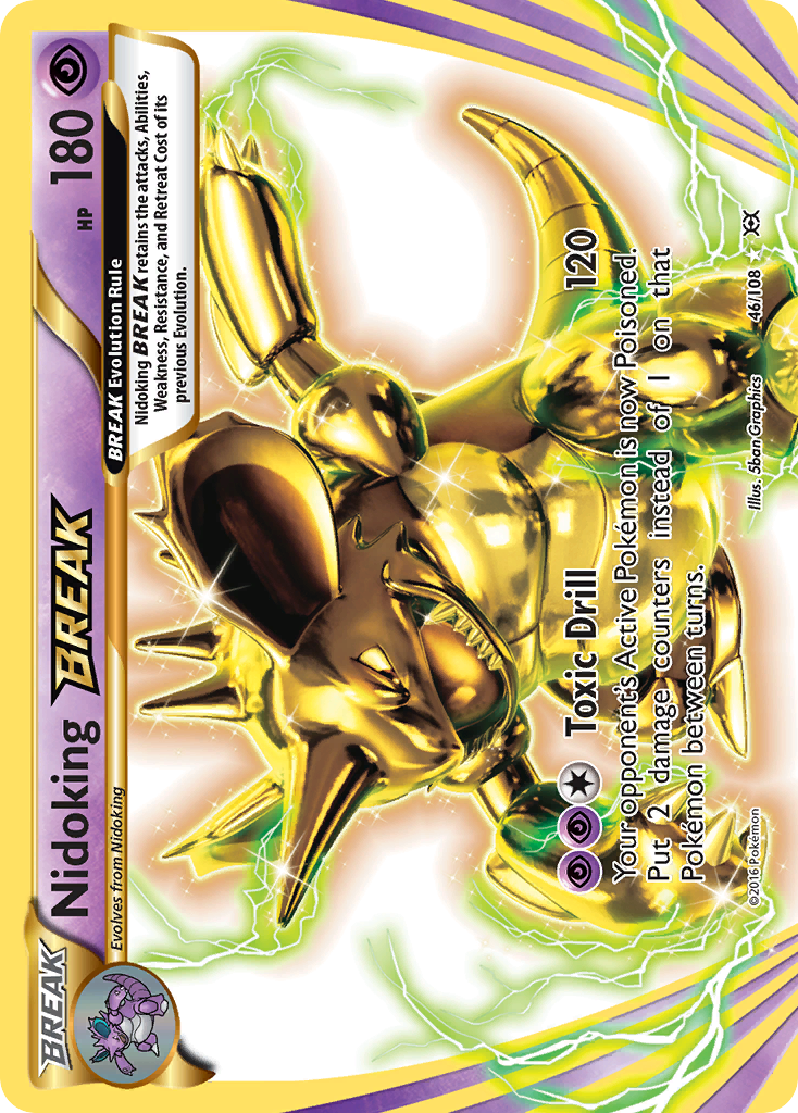 Nidoking BREAK 046/113 Rare BREAK