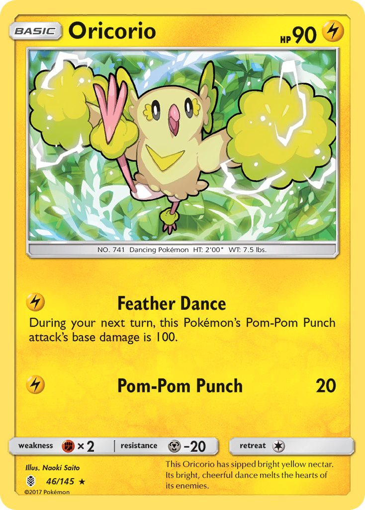 Oricorio 046/180 Rare