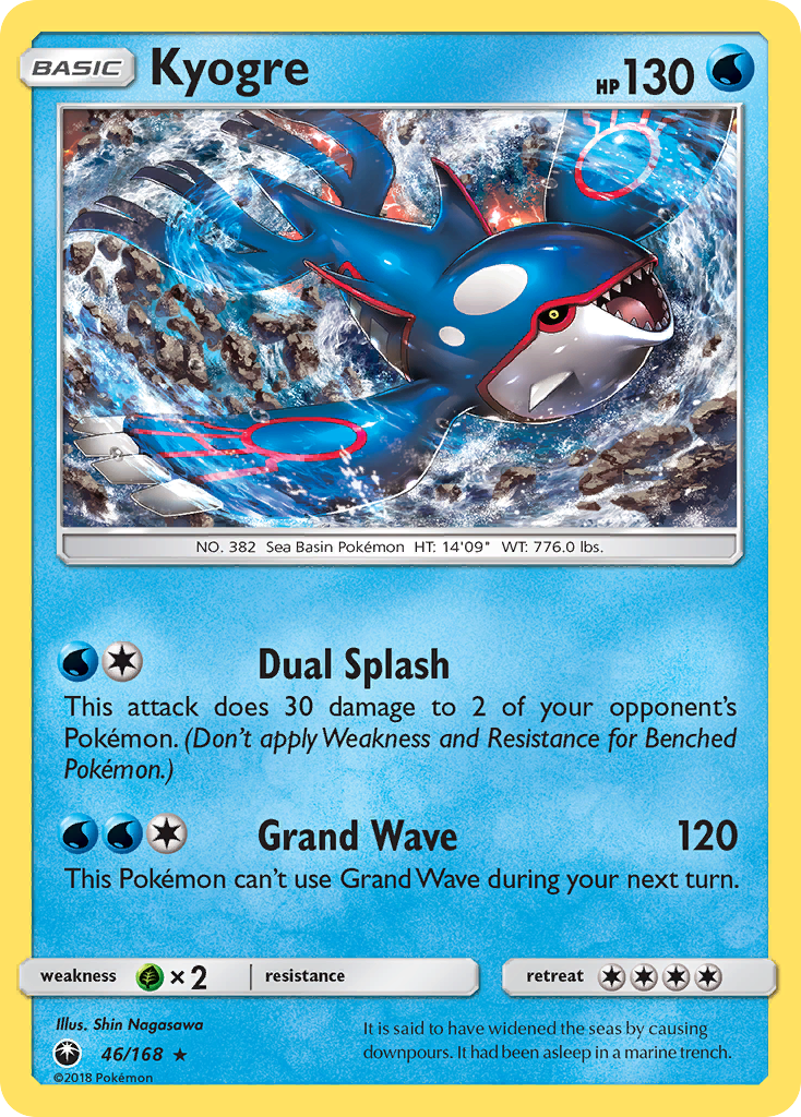 Kyogre 046/187 Rare Holo