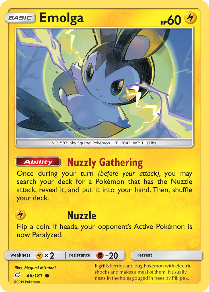 Emolga 046/198 Common