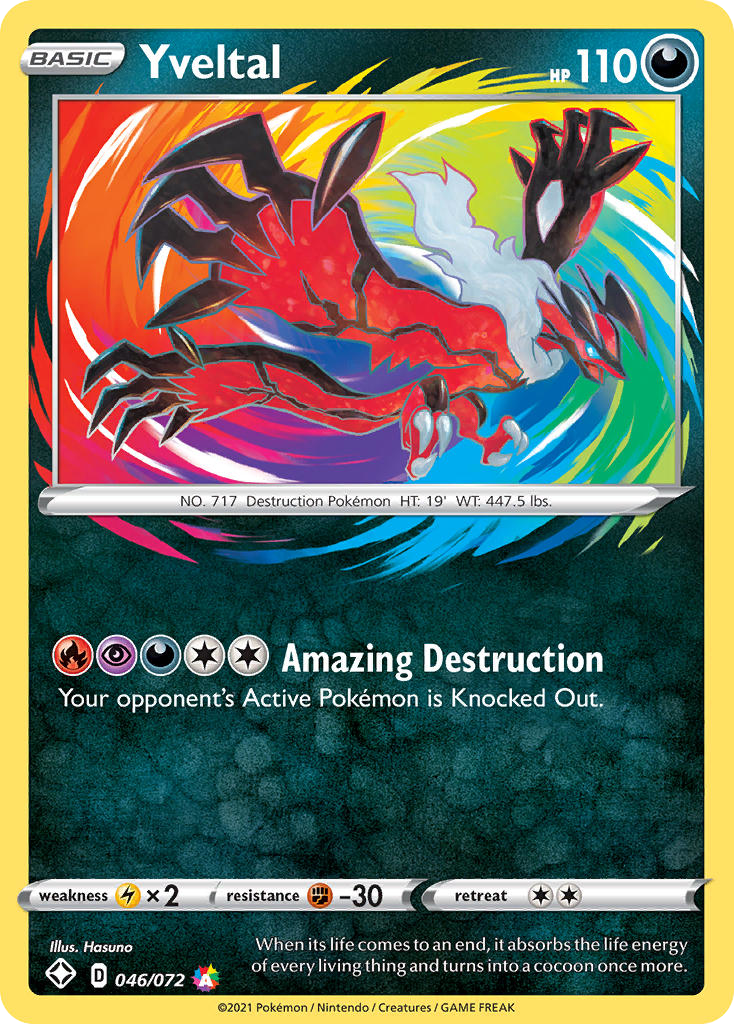 Yveltal 046/73 Amazing Rare