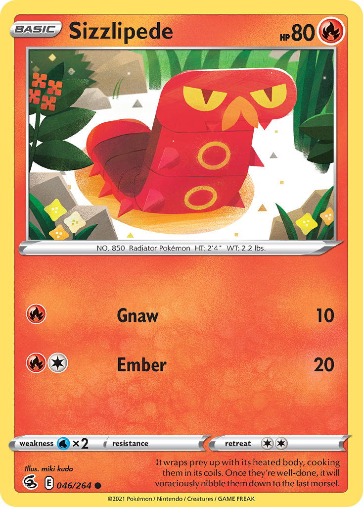 Sizzlipede 046/284 Common