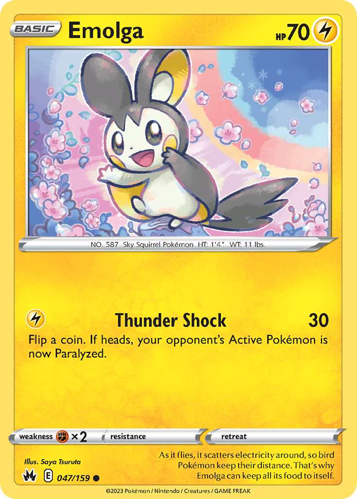 Emolga 047/160 Common