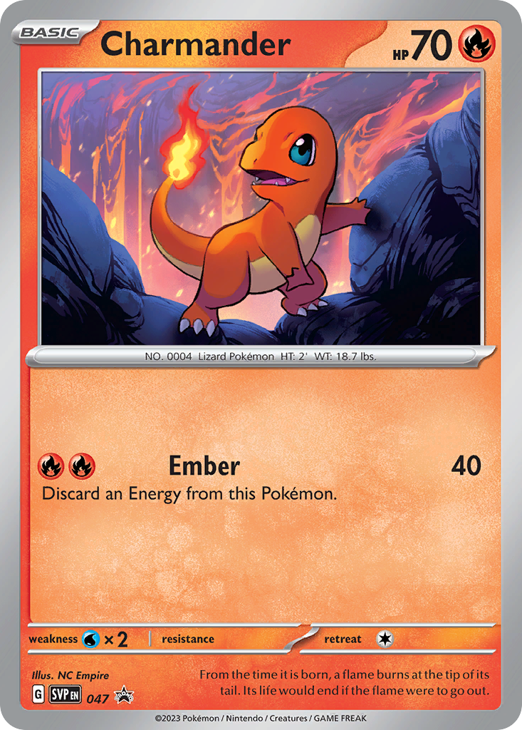 Charmander 047/196 Promo