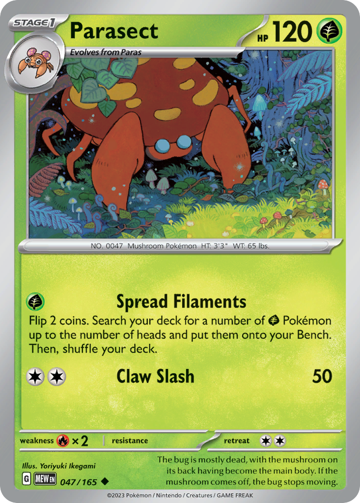 Parasect 047/207 Uncommon