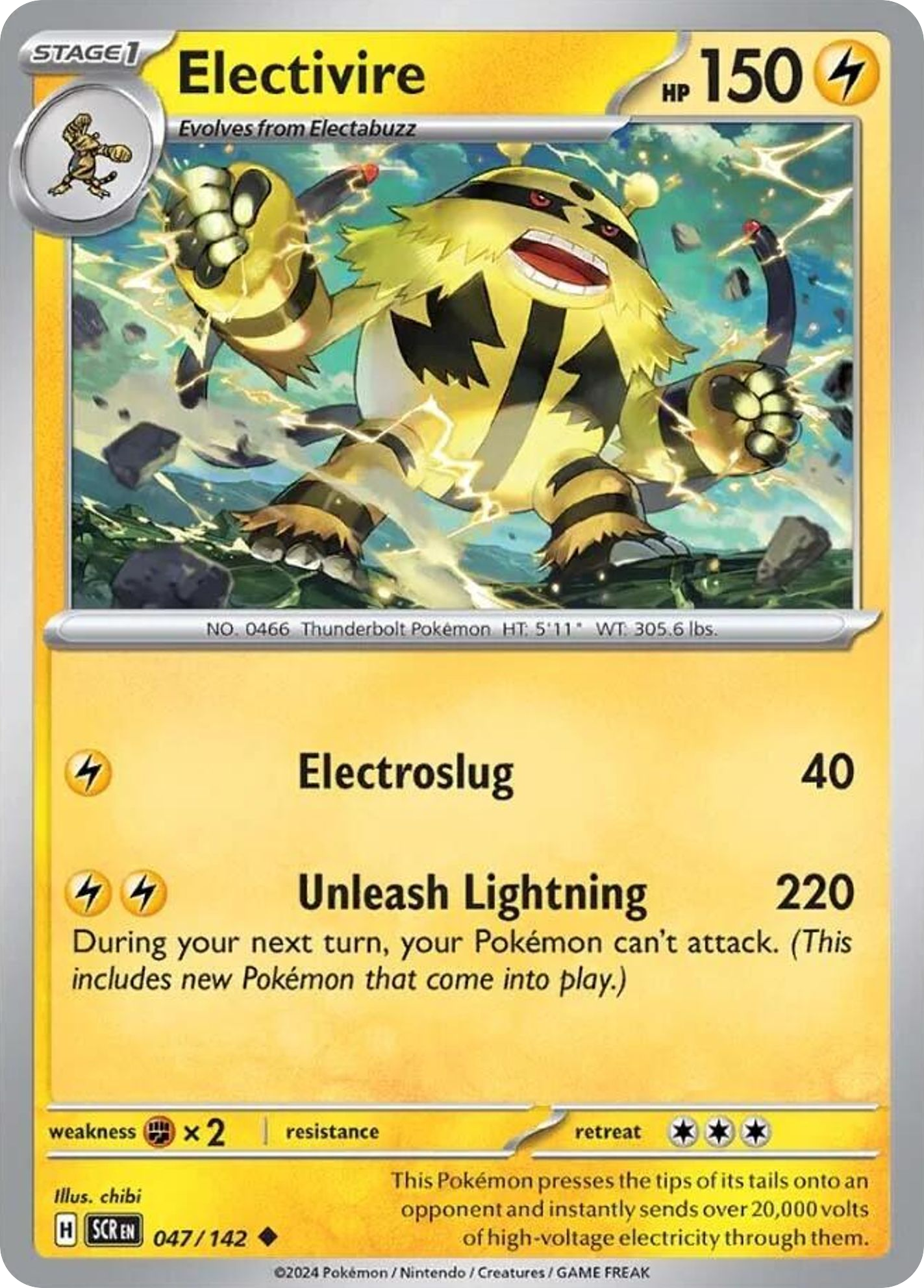 Electivire 047/175 Uncommon