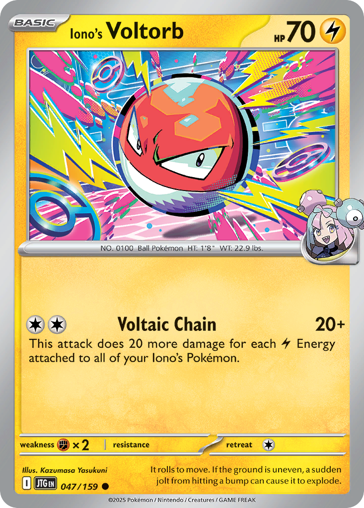 Iono's Voltorb 047/190 Common