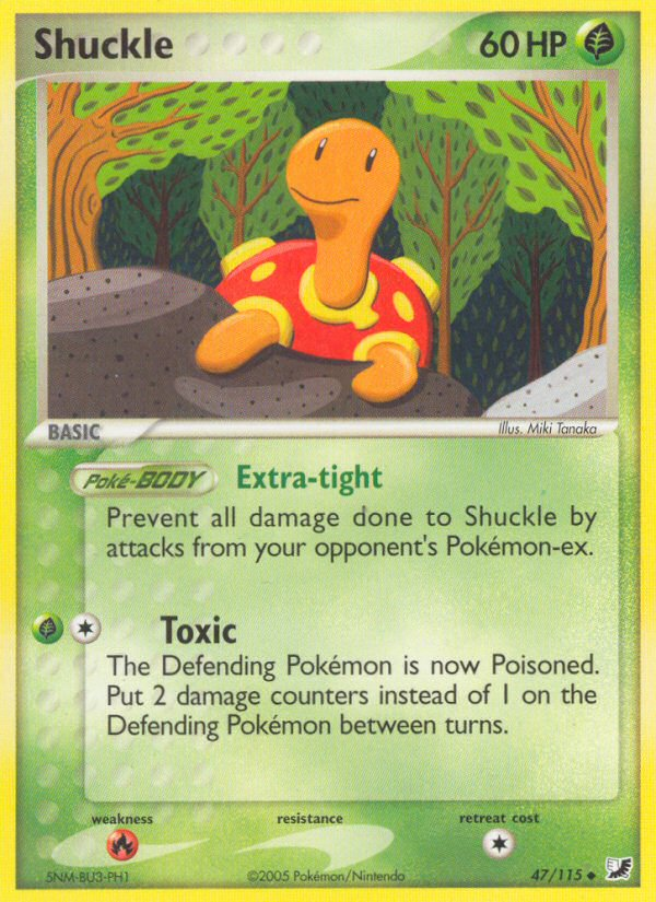Shuckle 047/145 Uncommon