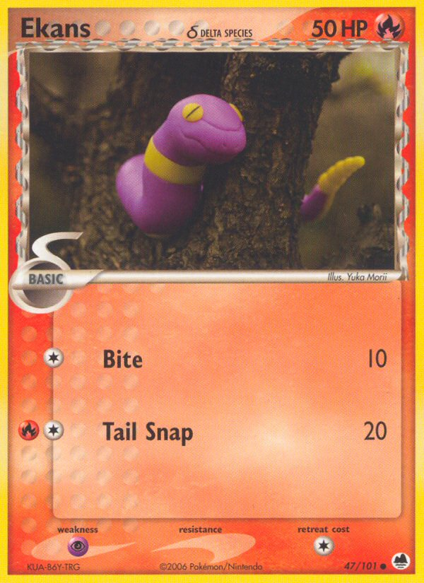 Ekans δ 047/101 Common