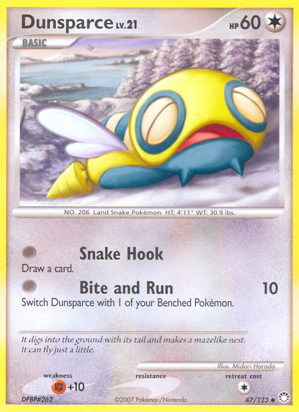 Dunsparce 047/124 Uncommon