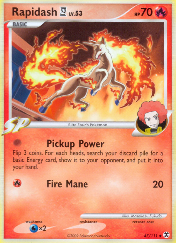 Rapidash E4 047/120 Uncommon