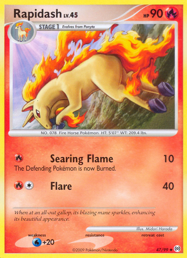 Rapidash 047/111 Uncommon