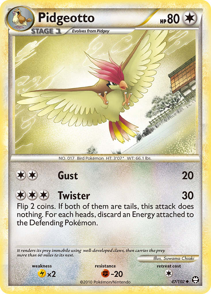 Pidgeotto 047/103 Uncommon