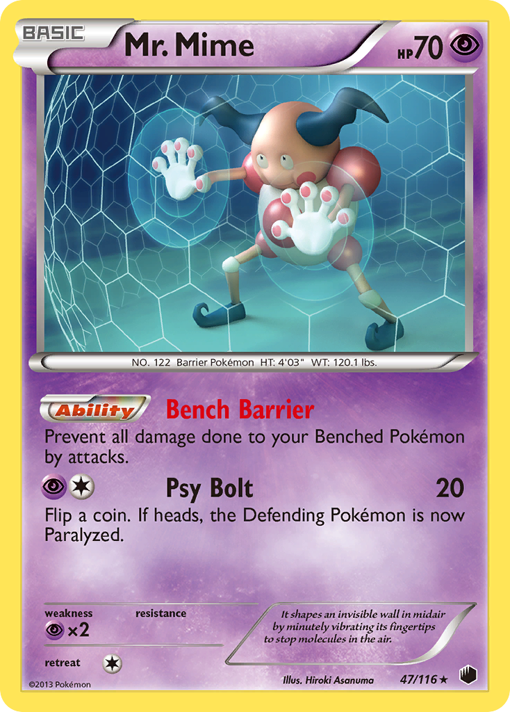 Mr. Mime 047/122 Rare