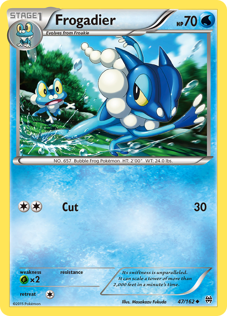 Frogadier 047/165 Uncommon