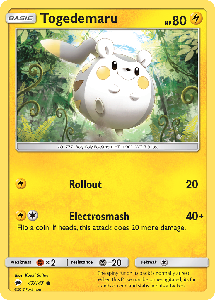 Togedemaru 047/177 Common