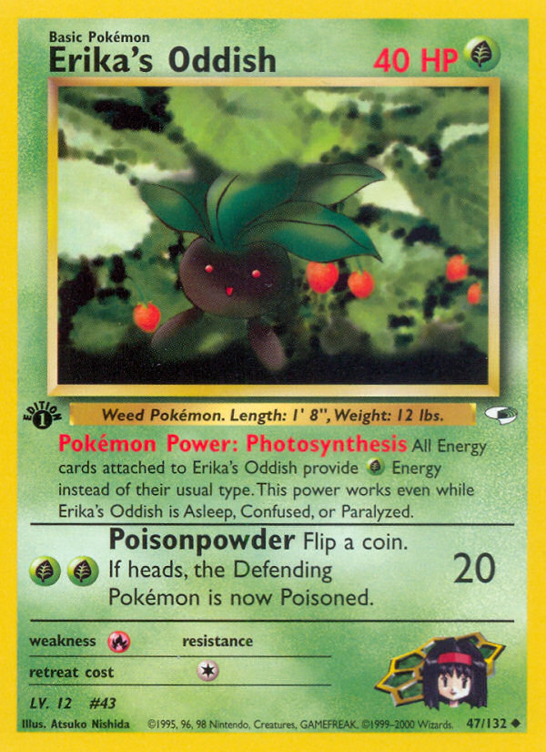 Erika's Oddish 047/132 Uncommon