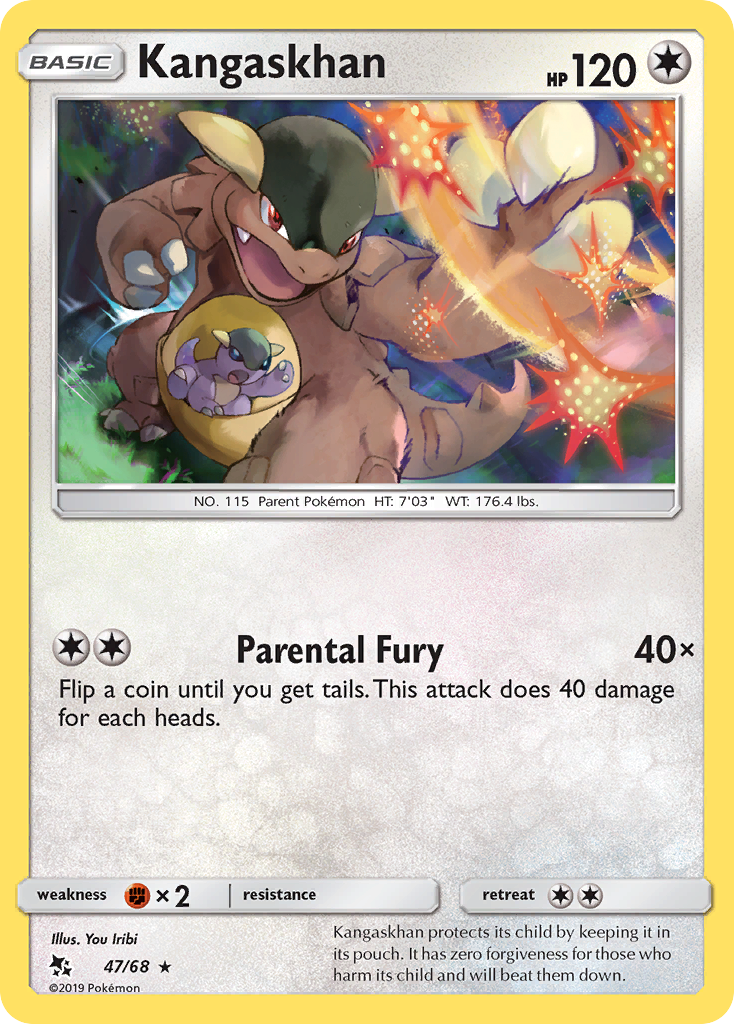 Kangaskhan 047/69 Rare